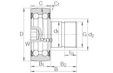 KR5201-2RS轴承图纸